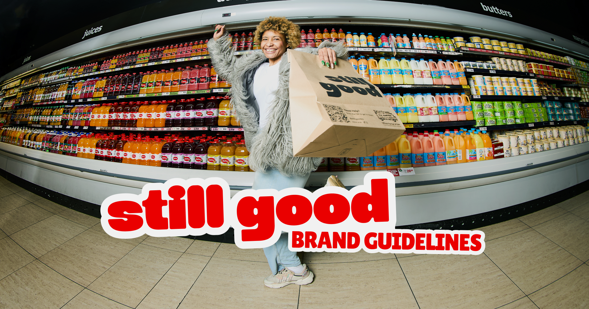 Logo on colored background