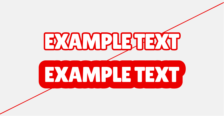 Image of brand logo incorrectly ordered