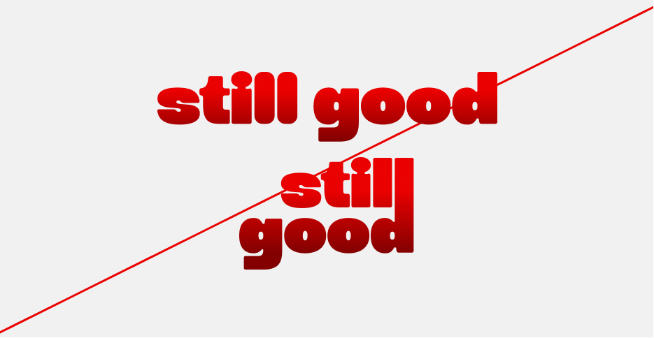 Image of brand logo incorrectly outlined