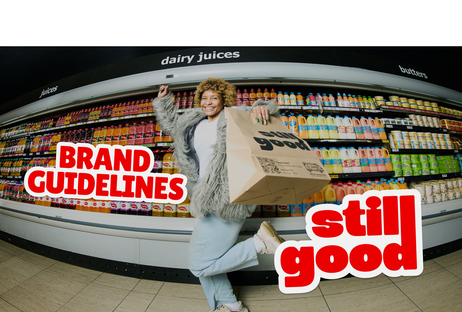 Logo on colored background